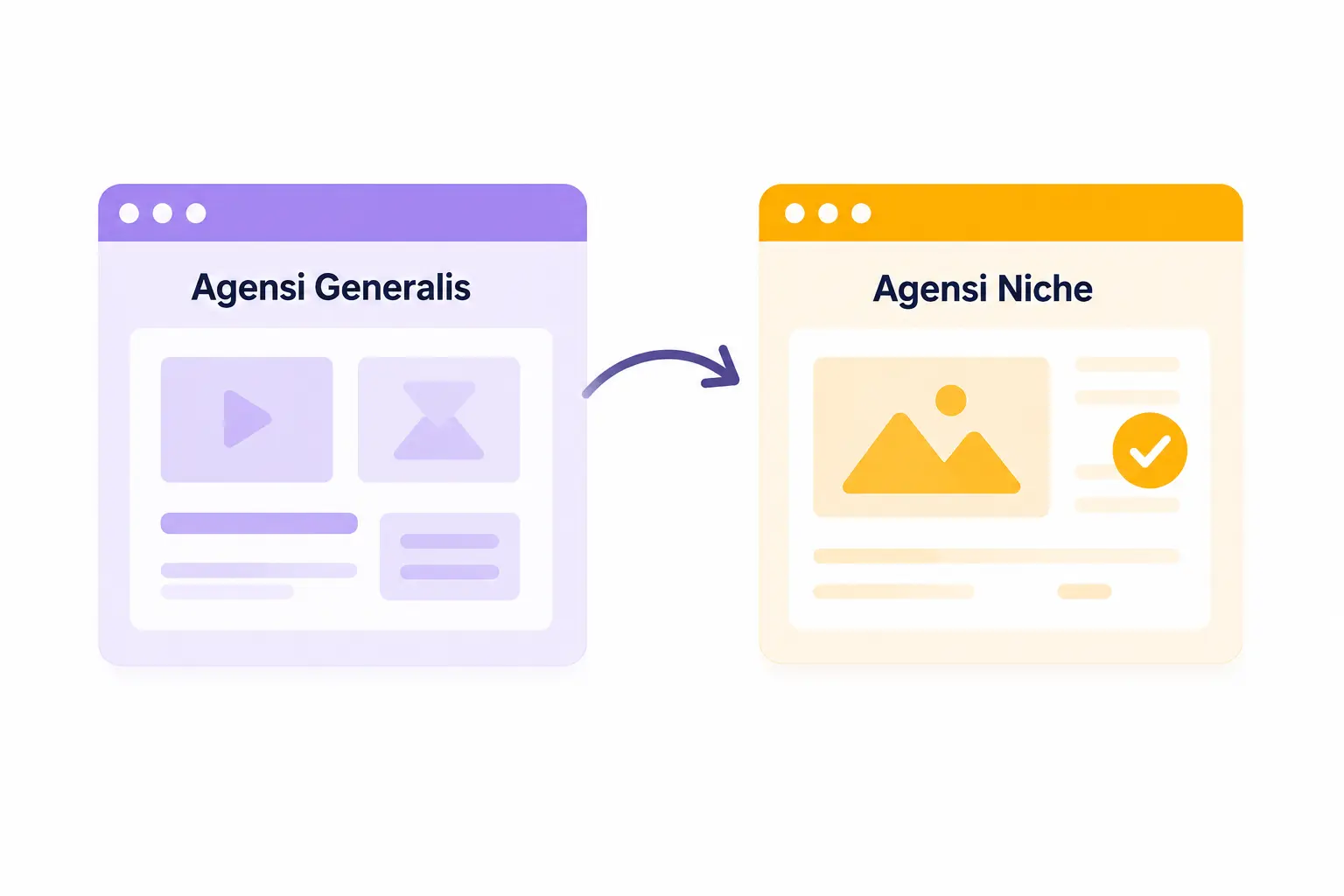 Contoh iklan generik dengan targeting asal-asalan